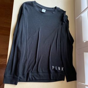 PINK oversized black sweater